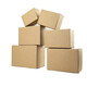 Qianxuan 10-pack small carton express delivery wholesale packing box small box express carton moving paper custom postal packaging box No. 8 (210mmx110mmx140mm) 3-layer extra hard 10 pcs