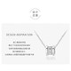 Farcoko platinum necklace for women with small waist, fashionable pt950 platinum, practical and heart-warming birthday gift for girlfriend and wife, platinum necklace + bright small waist, SF Express