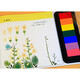 Creative fingerprint painting plants Children's finger painting non-toxic creative color inks EU certified environmental protection and safety Baby graffiti fun art enlightenment textbook game books 3-4-5-6-8 year old children's handmade books Books and fragrance festival reading festival Zhang Yixing 618
