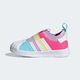 Adidas Clover Sports Sports Kids's Обувь Официальный веб-сайт Superstar 360 2.0 I Shell Head Head One-Cont Shoes GY9197 Белый синий фиолетовый желтый 23,5 23,5 Размер