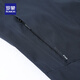Romon Romon Brand Veste décontractée haut de gamme pour hommes au printemps et à l'automne Veste à tendance polyvalente avec cagoule amovible et non en fer.