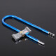 
GJXBP Crescent Extended U-shaped Motorcycle Lock Battery Car Anti-theft Lock Red and Blue Color Random 1396 Color Random