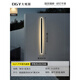 Daguanyuan (DGY) Außenweiche Wandleuchte Minimalistische Gitterlichter Wohnzimmer Hintergrund Wandleuchten Neue Leuchtstoff Lampen Zhongshan Lampe 003o 9227-170 cm-neutrales Licht