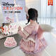 迪士尼（Disney）女童玲娜贝儿连衣裙子衣服公主裙生日宴狐狸尾巴小儿童洛丽塔长袖 6622短1袖裙子+头饰+裙撑+包包+尾巴 140 (身高130-140cm年龄10-11岁)