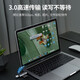 Green Network USB/Type-C3.0 Multifunción de alta velocidad en un lector de tarjetas OTG SD/TF aplicable a la cámara de vigilancia de la cámara de la cámara del teléfono móvil Vigilancia Tarjeta de memoria Tipo-C (es compatible con OTG) [Lectura única de doble SIM]