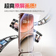 倍思适用苹果16Pro钢化膜iphonePro手机膜 南玻玻璃防尘防摔抗指纹高清防护膜 2片装