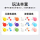 美乐童年超轻粘土24色大克重幼儿园彩泥黏土橡皮泥无毒儿童diy手工男女孩生日礼物
