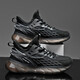
PatAL VIETON men's shoes 2025 new dad shoes spring and autumn versatile coconut running shoes men's trendy shoes versatile casual sneakers black [four seasons] 898 41