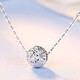 LAOLATU platinum necklace for women pt950 platinum transfer beads light luxury Chinese Valentine's Day confession birthday gift for girlfriend and wife PT950 platinum with identification certificate