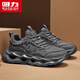 
Warrior casual men's shoes mesh dad shoes men's height-enhancing versatile sports shoes men 3893 dark gray 41