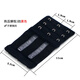 Ainoden stretch bra extension buckle bra extension buckle breast buckle back buckle connecting buckle buckle plus belt adjustment buckle hot-pressed wire buckle hot-pressed elastic 3 buckle skin 1