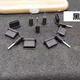 Ye Yu is suitable for type-c mobile phone charging port dust-proof plug silicone universal Type-c Huawei vivo Xiaomi 8 dust-proof plug ##黑1pc#无# type-c separate charging port plug#silica gel