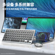 Steak Mac Apple Computer Wireless Mouse and Keyboard Set Office Laptop Wireless Bluetooth Keyboard MacBook Pro Accessories iPad Portable Universal Computer