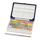 Holbein Holbein Solid Watercolor Pigment 36 Colours (Resin Box) PN698 Artiste au niveau de la peinture professionnelle importée du Japon multicolore