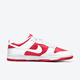 NIKE耐克Dunk Low Retro反转白红 男款 防滑耐磨 低帮轻便休闲板鞋 DD1391-600 43