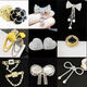 Mays Will Brooch Bow Pin Anti-exposure Fashion Accessories 1 Xiaosu Width 33mm Height 28mm