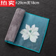 MPPMCK Germany imported quality Kung Fu tea towel tea cloth thickened water-absorbing color painting Zen tea set towel tablecloth tea gray plain tea towel 3519