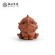 Mr. Nanshan tea set accessories household kung fu tea set purple clay ornaments creative tea table tea play lion awakening tea pet lion awakening tea pet_red clay gift box