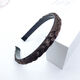 Sarara wig headband wide edge pigtail headband anti-slip with toothed hair bangs hair clip hair accessories press spring SN9227 black