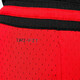 Nike Shorts Herrenhosen Fitnesshosen Sommer Sport Casual Lous LOVER Comfort Training Fitnesshosen Basketballhose DH9076-687/Rot und Schwarz S