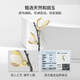 Tang Hou (Th) Echte Magnolia Brosche für Frauen Natural Hetian Jade Frischwasserperl Pin Mutter Elder Geburtstagsgeschenk [Magnolia] Upgrade -Modell + offizieller Zertifikat
