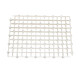 Fish tank bottom filter plate aquarium isolation plate cover plate filter material pad plate baffle isolation plate turtle tank drying grid plate 5 grids + 30 foot nails [translucent color]