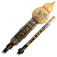
Zhengyintang Hulusi Musical Instrument Beginner Primary School Students Professionally Playing Seven-Operated Purple Bamboo Tube Hulusi (Big F-Tun + Big G-Tun) Purple Bamboo Tube