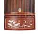 Brand Dunhuang Dunhuang Guzheng 694l Serie de caoba de la caoba Talling Test Performance Test Guzheng Instrumento musical Shanghai Instrumento musical Factory 694L Patrón de loto (conjunto completo de accesorios)