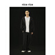 
nice rice good rice r. Series 500G cotton straight casual trousers [same style in the mall] NCQ12027 black (500g) S