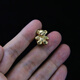 
ShiJUN (SHIJUN) Light luxury men's suit brooch luxury wedding accessories retro plated dumb bear collar pin suit pin breast gold plated brooch + cufflink set