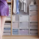 Tenma Japanische Tenma-Schubladen-Aufbewahrungsbox Ins Plastikstaierbox 39 Garderobe Kleidung Organisationsbox Aufbewahrungsbox F3923-Khaki (39*53*23 cm) importiert in Japan