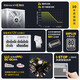 Golden Field Platinum A + 850W Version entièrement blanche ATX3.1 Alimentation de bureau PCIE5.1 Conception complète du module / Certification Platinum / Condensateur tout japonais / Ligne d'emplarimètre / Support 5070ti Platine A + 1050W blanc [condensateur tout japonais / Embossage amélioré