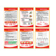 Zhonghuan li'an [Fire Fighting Three Tips 40 * 60cm] KT Board Edge Protection Fire Protection Organization Notification Avertissement Signe MYN9226B