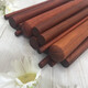 First concept of red rosewood solid wood round stick wooden stick wardrobe pole curtain rod DIY building model material small flagpole drum stick diameter 30mm 60 cm