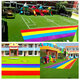 Hanoufei Lawn Carpet Mat Simulation Decoration Fake Turf Fake Grass Green Artificial Artificial Outdoor Kindergarten 2cm Spring Grass Standard Style 50 Square