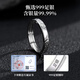 LNCO glacier men's ring 999 pure silver men's single ring unisex trend adjustment birthday commemorative gift for men with gift box when/next day delivery 999 pure silver glacier