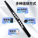 Tianhaiyin de mediana edad y ancianos Tubo eléctrico de cabello eléctrico Instrumento musical Sax Sax Electronic Blow Tube Hulusi Fundación Cero Foundation [Nuevo Black Glossy] PAQUETO DE REFECTO ESTÁNDARES + 2 Cubiertas