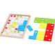 Puzzle Puzzle Kinder verwenden praktische Gehirninformationen früh Bildung Tangram Teaching Aids Elementary Schüler verwenden Intelligence Digital Toys Tetris Logarithmic Board Building Blocks Logical Denkblöcke
