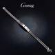GsunG platinum men's bracelet PT950 men's Cuban chain atmosphere middle belt brand riding whip platinum bracelet for women please contact customer service to confirm the gold weight price