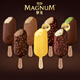 Magnum 15~21 pieces Magnum ice cream chocolate crispy vanilla ice cream Internet celebrity ice cream whole box batch rich dark chocolate 21 pieces (1344g)