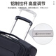 
SHENGSHISABER Swiss Army Knife Group Trolley Case Student Oxford Cloth Suitcase Universal Wheel Men and Women's Travel Box Large Capacity 1713 Black 24 Inches