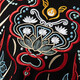 2024 T-shirt de coton pur à la mode pur et à manches courtes à manches courtes de style chinois pour hommes de style chinois PHOENIX BROIDEMBRÉE À LA SIME DE LA SIMEAGE DE LA SIME DE LA SIMEAGE 681 (155-170jin [Jin est égal à 0,5 kg]))).
