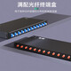 Hainai FCSCST12 PORT 24 Port Faser-Anschlusskastenverteilungsrahmen Einzelmodus Einzelmodus Full-Fit 1U Rack Typ 12 Core 24 Core Optical Kabel Fusion Verdrahtungskasten-Box-Box Dicked ST12 Core 1U Single-Modus-Fusion Fusion Heckfaserflansch (1 Stück)