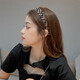 Idel spring and summer Hong Kong style broken hair headband for women, non-slip, Korean Internet celebrity wide-brimmed face wash hairpin, simple temperament headband gift, high-end retro headband F0166