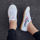 Huili-Schuhe für Sportuntersuchung der Schüler Untersuchung von Leichtschuhen niedriger Top nicht rutschfestes Soft Sohle Mittelschule Aufnahmeprüfung Schuhschuhe Jogging Schuhe Kampfsportschuhe Stehen Weitsprungschuhe weiß 42 Größe ist zu groß/Bedürfnis, eine Größe klein zu bekommen