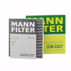 曼牌(MANNFILTER)滤清器三滤套装 机油滤空气滤空调滤 W7030+C14110+CUK2227 科鲁兹 1.6 1.8