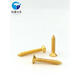 XMSJ Gold 304 Tornillo de acero inoxidable Countersunk Autocatado Autoducto Extendido Cabeza plana Tornillo de madera M2M3M4M5M6 M3*12200 Piezas