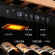 Vincase variable frequency red wine cabinet, constant temperature wine cabinet, household ultra-thin and embeddable air-cooled, frost-free wine, Moutai, humidity-controlled display cabinet, fruit drinks, wine, liquor, tea, smart refrigerator, 1.8 meters, dual temperature, side-hanging cup multi-function, 68 bottles, thin version, 550mm deep