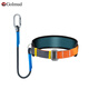 Gorm safety belt national standard single waist belt safety rope work safety belt GD3677 single small hook 1.8 meters