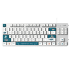 罗技（Logitech）K835机械键盘有线游戏电竞键盘84键电脑办公键盘个性pbt键帽送男生女友礼物 K835海洋键帽版 红轴